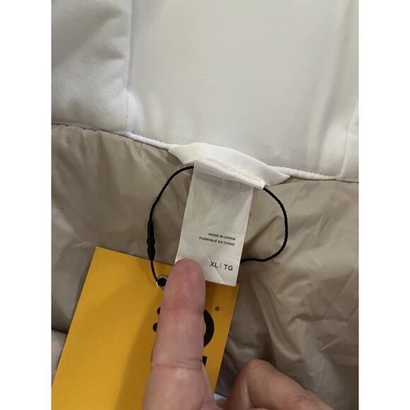 Lole Snow Ski Pants Women XL White Quilted Knee Zip Hand Pockets Snowboarding - Picture 5 of 16